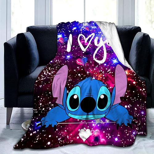 Manta de animé de dibujos animados, decoración de anime, ultra suave, regalos de ropa de cama para niños, niñas, niños, mujeres, adultos, decoración