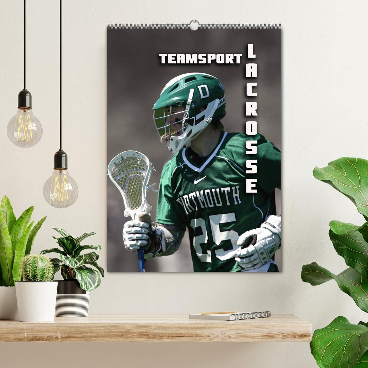 Teamsport - LACROSSE (Wandkalender 2026 DIN A2 hoch), CALVENDO Monatskalender: Aufregende Spielszenen aus der Welt des Lacrosse (CALVENDO Sport)