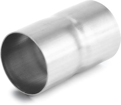 A-KARCK Exhaust Adapter Connector 2.25 ID to 2.25 ID, Exhaust Pipe Reducer 4 Overall Length 304 Stainless Steel