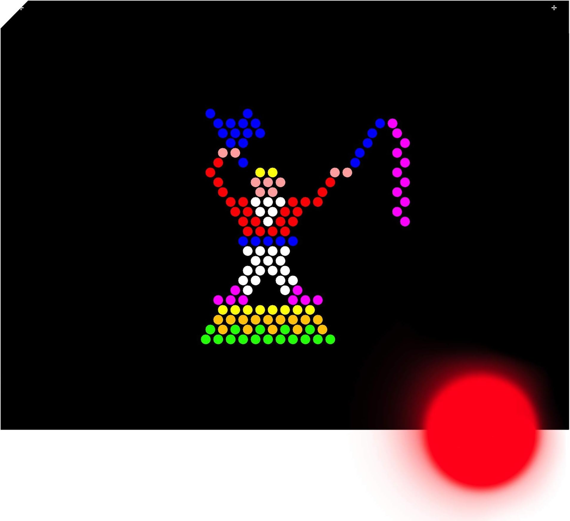 Circus Refill templates for pre-1994 Original Lite Brite (10 Sheets, 9x12)