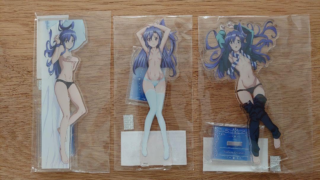 Senki Zessho Symphogear XV Wind Wing Acrylic Stand Set of 3