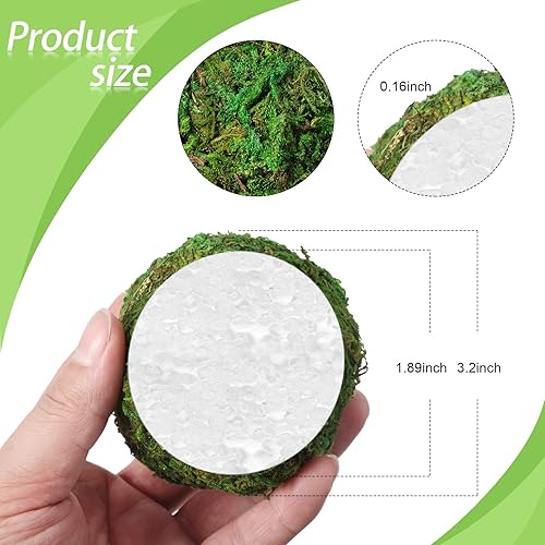 Miniatura 8 de 72 bolas decorativas de mimbre de ratán para centro de mesa, cuencos de orbes para Halloween, Navidad, manualidades, fiesta de boda, decoración de