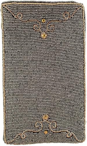 Miniatura 2 de Mary Frances Bolsa cruzada con cuentas para teléfono con maridaje de vino, multicolor, Multi