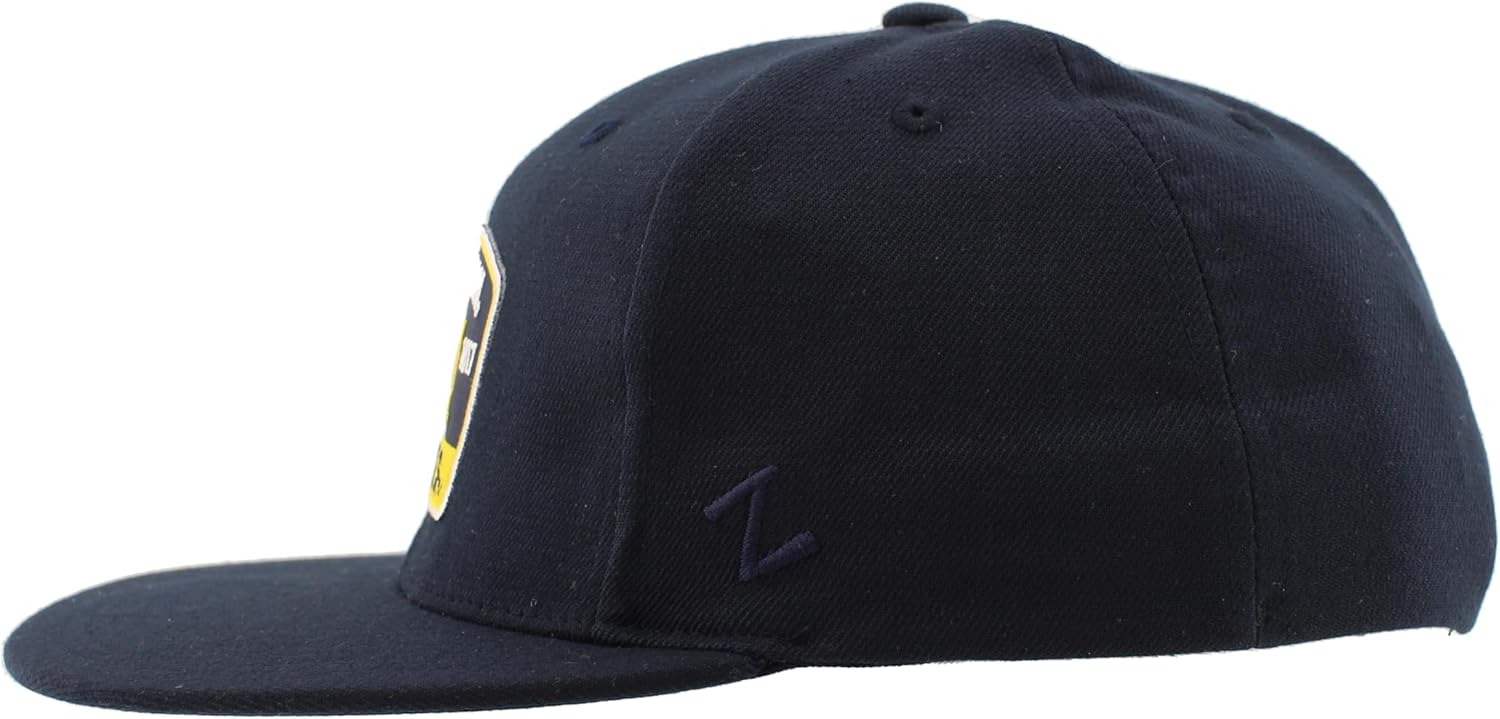 Michigan Wolverines NCAA Officially Licensed Fitted Hat M15Z Switchback Team Color, Medium - Image 3