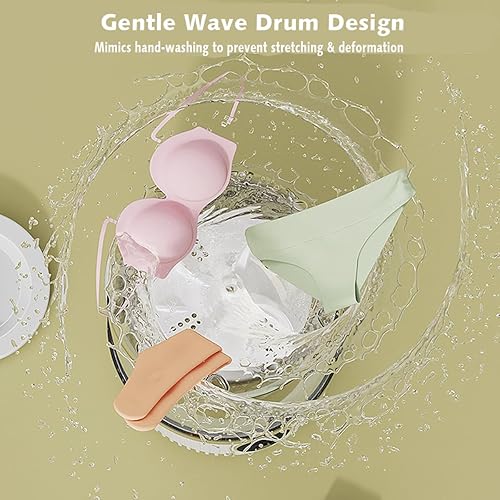 Miniatura 3 de Mini lavadora portátil, lavadora de ropa interior inalámbrica recargable, lavadora automática portátil para apartamentos, dormitorios, casas