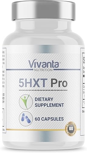 5HXT Pro - 200mg por porción - Apoya la función psicológica - Alta resistencia (60 cápsulas)