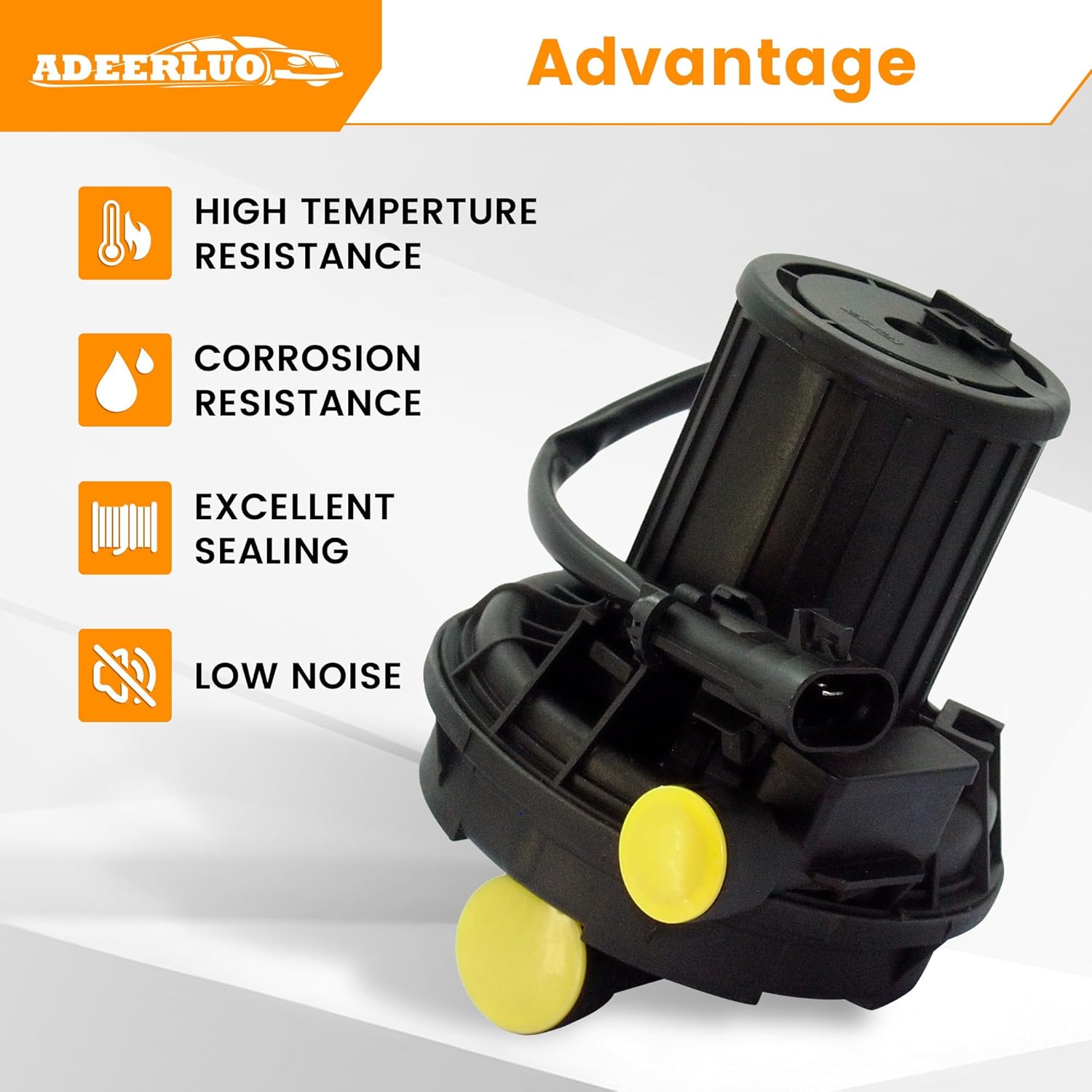 Secondary Air Injection Smog Pump For-Chevy Trailblazer 2004-2009 For-GMC Envoy XL For-Buick Rainier Lucerne 2006-2009 For-Cadillac DTS Old-smobile Bravada 4.2L 4.6L 5.3L 12574379 15097130