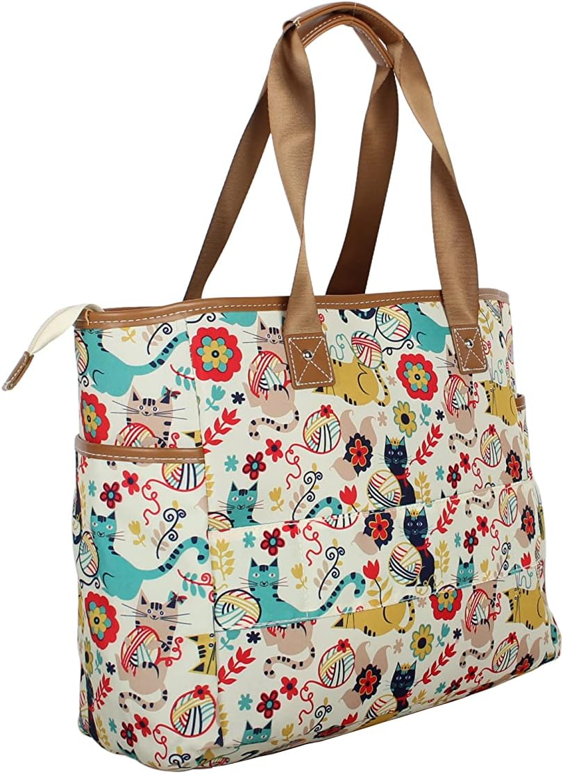 Lily Bloom Luggage Set 4 Piece Suitcase Collection With Spinner Wheels For Woman (Furry Friends)
