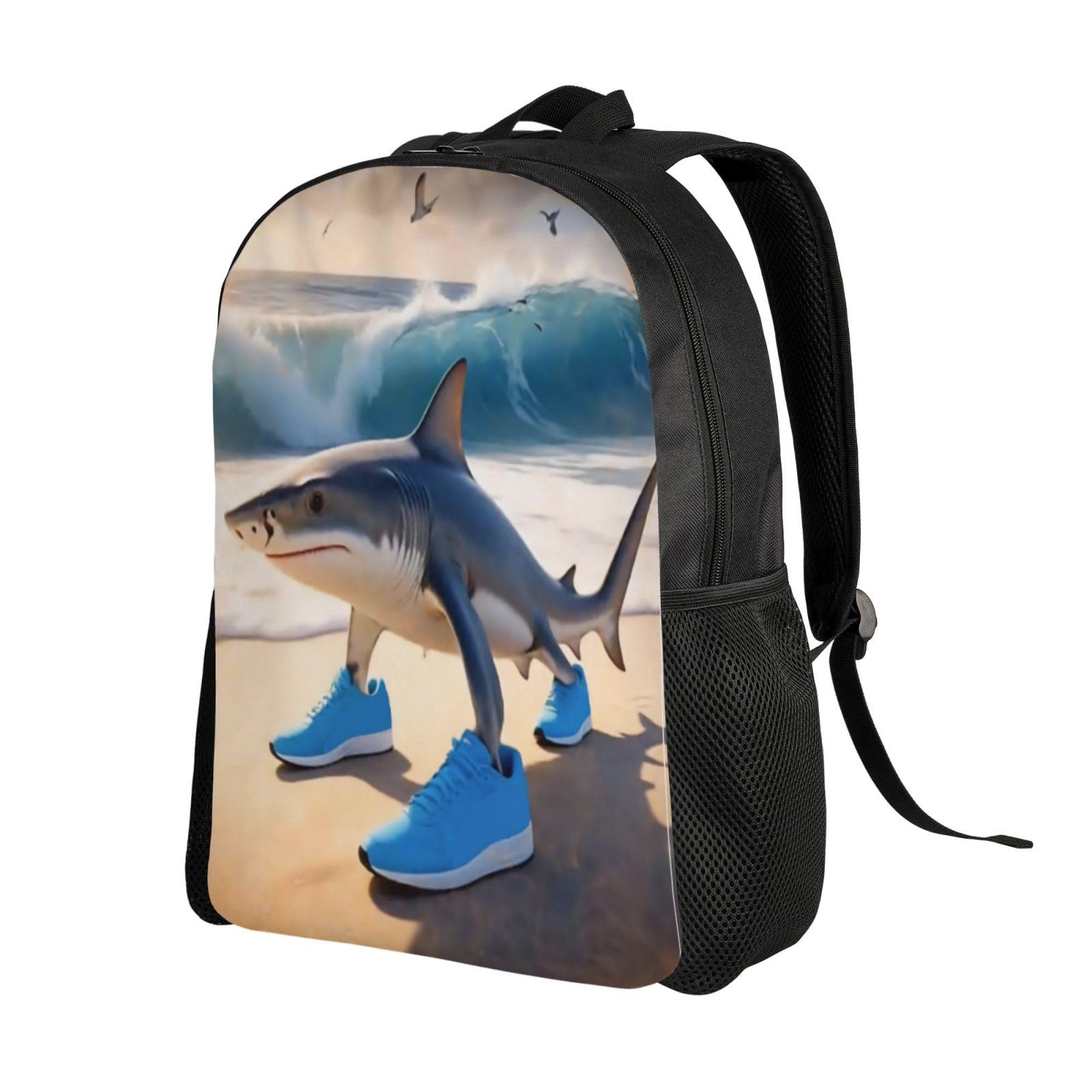 Primary Bookbag Funny Italian Brainrot’s Fashion Novel Tralalero Tralala Backpacks For Daily Laptop Daypacks Gifts Rucksack