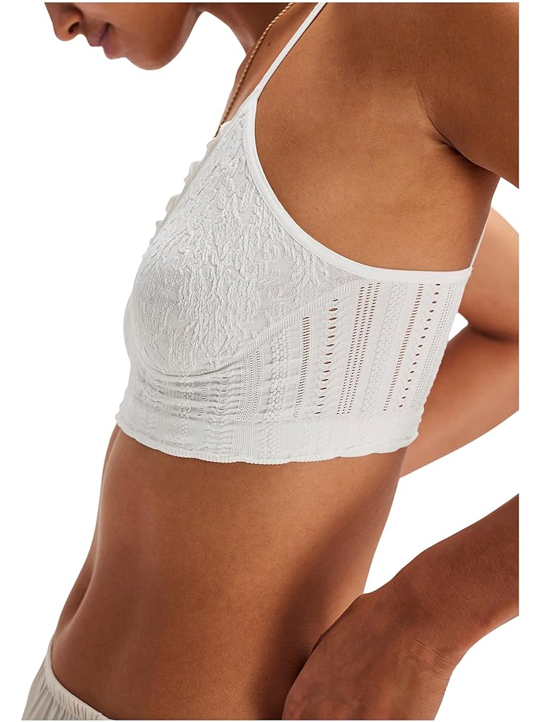 Beige Free People Heirloom Seamless Bralette