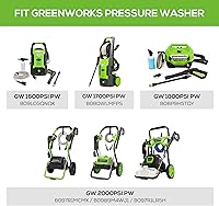 Vista 7 de Greenworks Accesorio de Limpieza de Superficies Universal de 11" para Lavadora a Presión