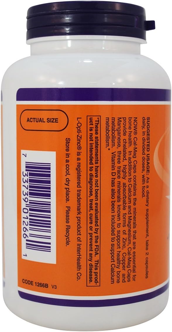 NOW Foods - Calcium & Magnesium 240 softgels