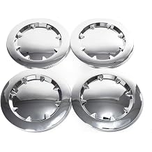 RTrhinotuning 4 PCS 188.5mm Wheel Center Caps Compatible with 2007-2014 Sierra 1500 Denali Yukon Denali, OD 7.42 in / 188.5 mm ID 6.76 in / 171.7 mm Chrome Hub Caps