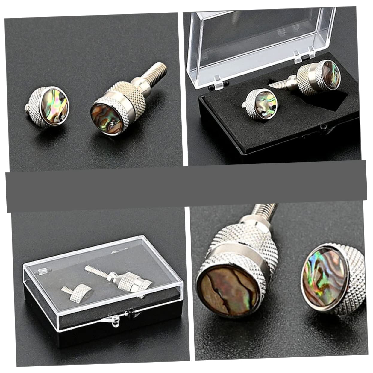 TOYANDONA 4sets Viti Di Serraggio Per Collo Sax Durevole Accessorio Per Strumenti Musicali Compatibile Con Saxofoni Curvi Ricambio Pratico Per Riparazioni