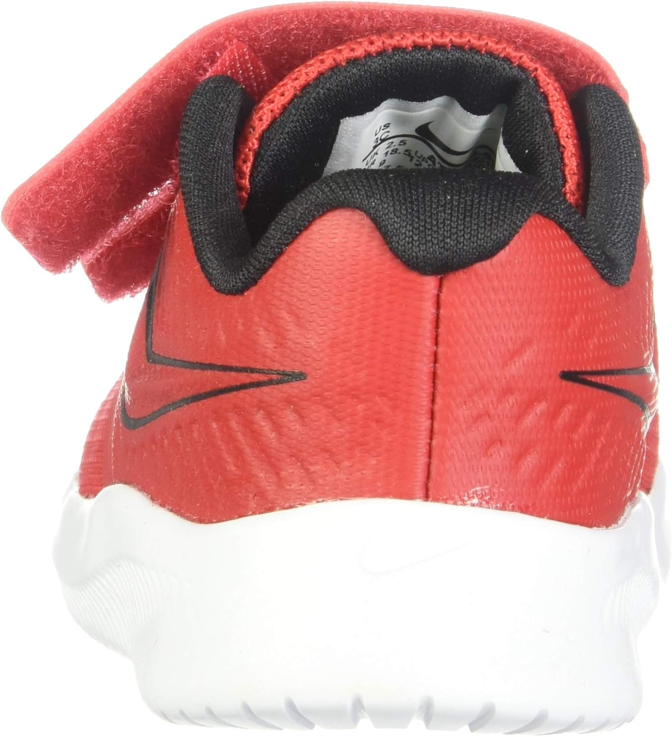 Nike Baby-Boy's Star Runner 2 (TDV) Running Shoe Red and White 3Y Child US Little Kid