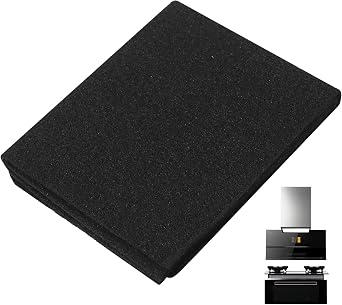 1 Pcs Carbon Filters for Cooker Hood, Carbon Filter Extractor Fan Filterss, Flame Resistant & High Absorption Charcoal Filters for Cooker Hoods, Kitchen Extractor Hood Filterss57x 47cm