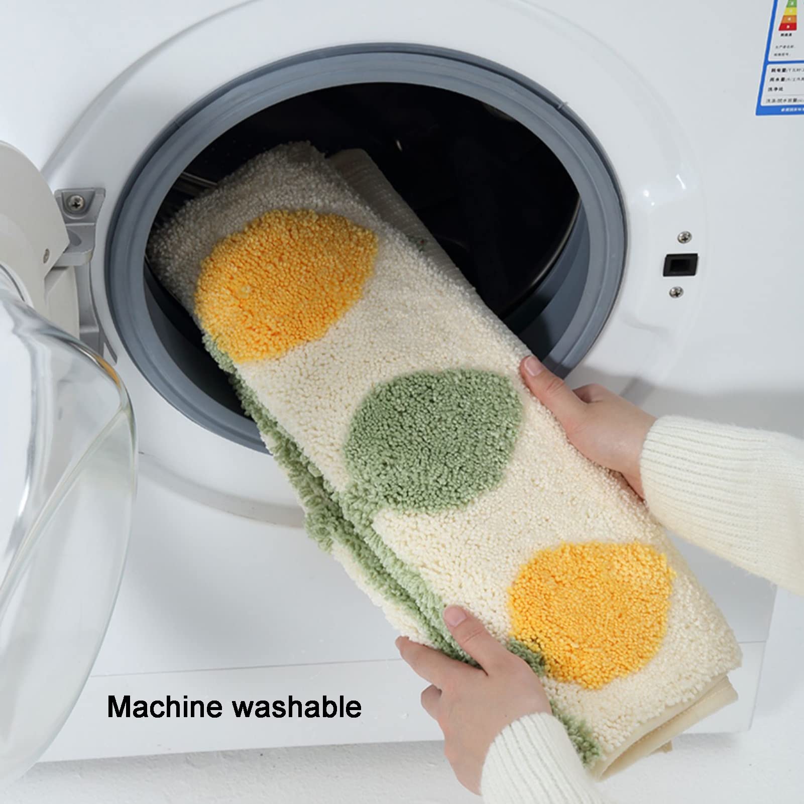 Alfombrilla de baño antideslizante para baño, alfombra de ducha antideslizante que absorbe la humedad, alfombra de baño agradable al tacto, tapete de baño para hotel, 4 colores