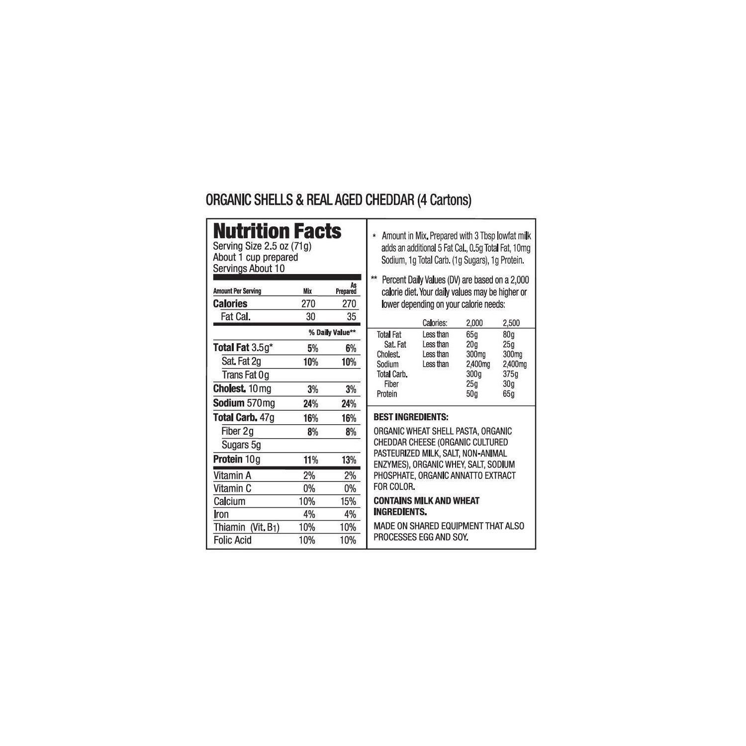 Annies Home Grown Organic Mac & Cheese, 12Count
