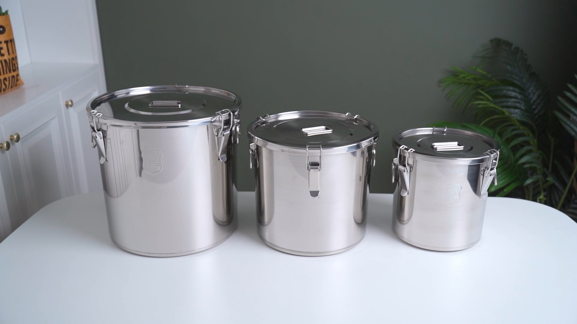 Amazon.com: Suclain 3 Pack 12L 21L 33L 304 Stainless Steel