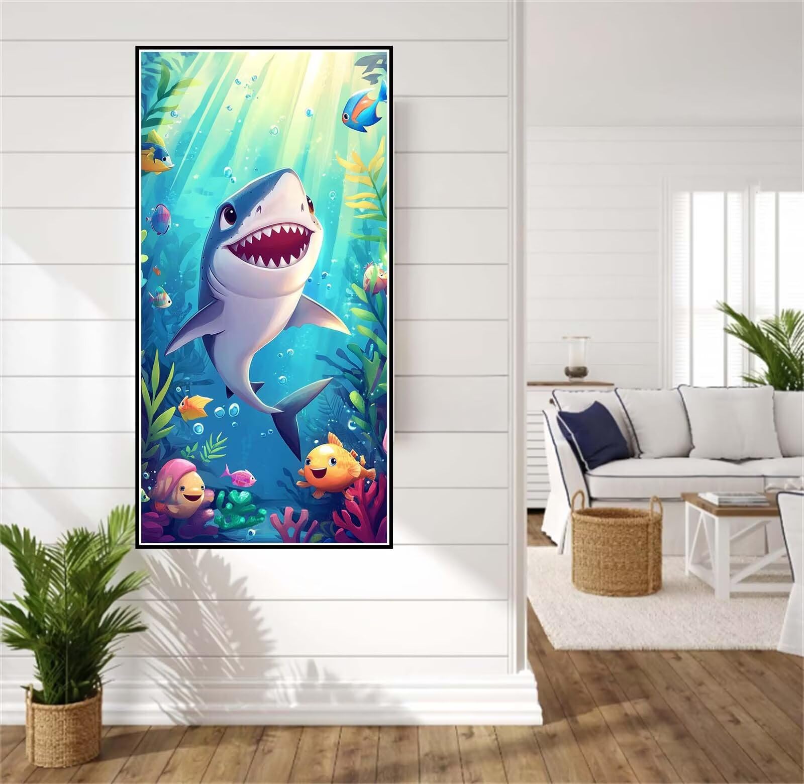 Malowanie według liczb, karykatura duża, malowanie według liczb, XXL, 160 x 80 cm, motyw zwierzęcy, malowanie po liczbach, zestaw "zrób to sam" z 3 pędzlami i farbami akrylowymi, kreatywny prezent dla