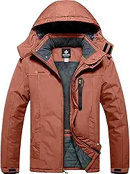 Jaqueta de chuva masculina impermeável para esqui e neve de inverno à prova de vento