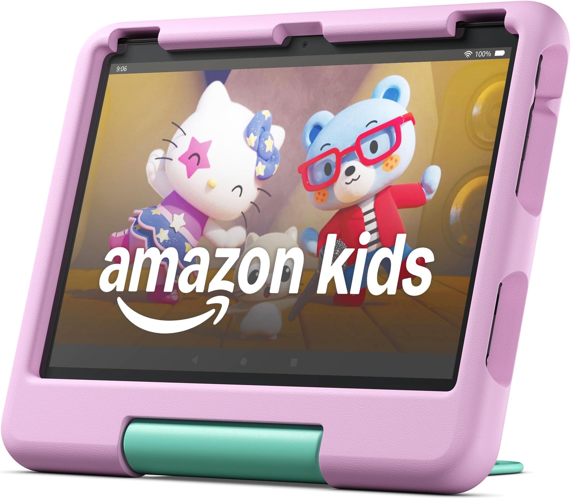 Amazon Fire HD 10 Kids tablet (newest model) ages 3-7 | Bright 10.1" HD screen with included ad-free and exclusive content, robust parental controls, 13-hr battery, 32 GB, Pink