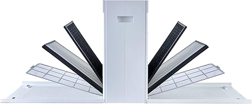 Miniatura 4 de Smart Air SA600 True H13 - Filtro de repuesto HEPA (paquete de 2) - 99.95% de filtración de partículas, compatible con purificador de aire Smart Air