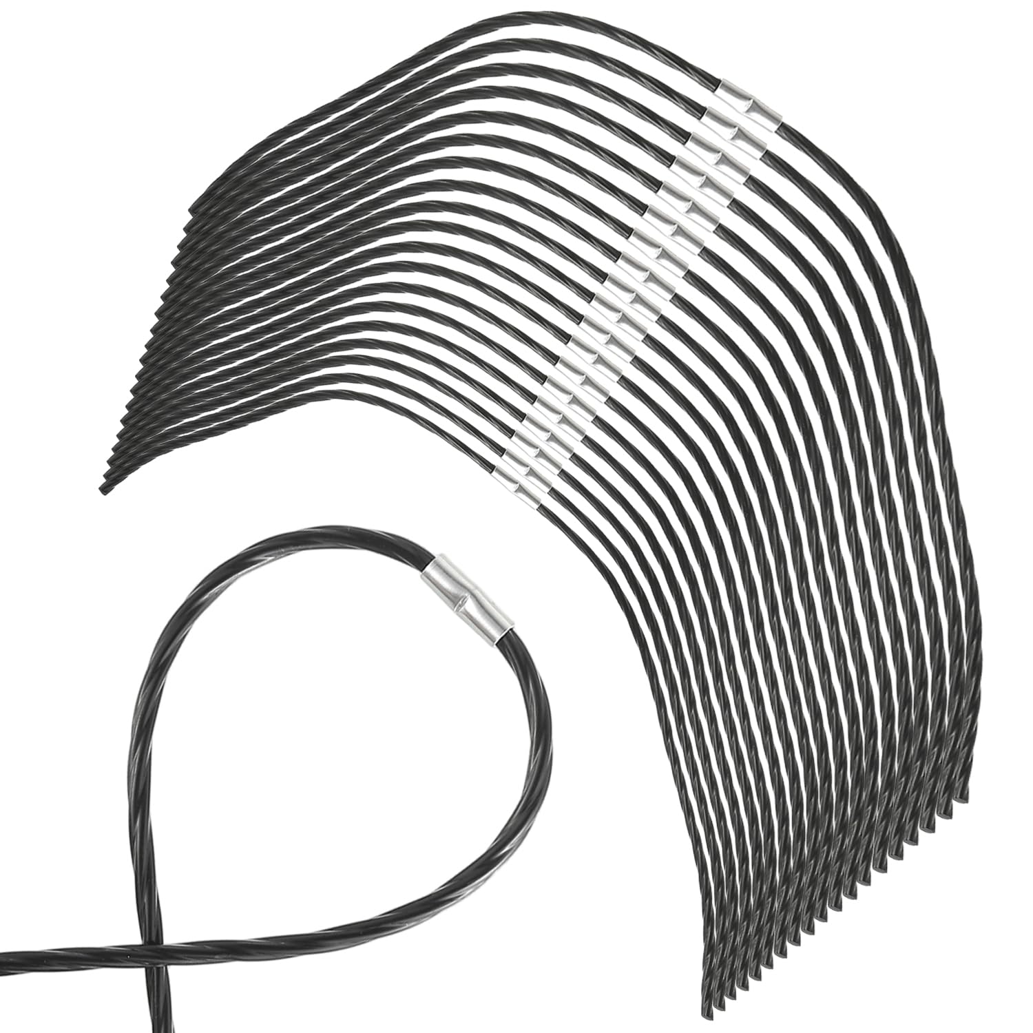 20 Piezas F016800431 Hilo de corte extrafuerte para cortadora de césped AFS 23-37, hilo de corte extrafuerte para Bosch, 37 cm x 3,5 mm