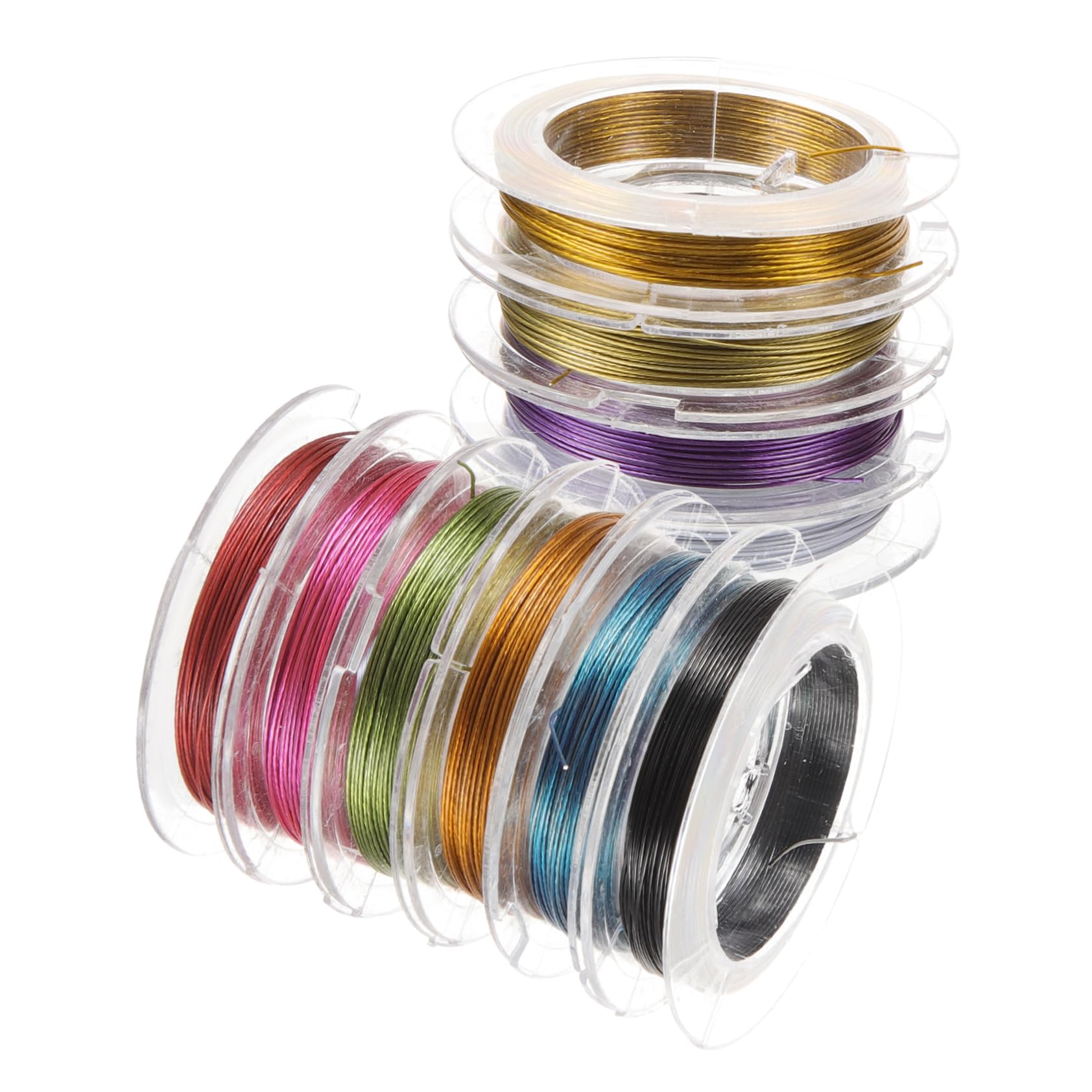 TEHAUX 4sets Rame Multi- Per Resistente All Per Collane e Accessori Adatto Per Artigianato e Creativi