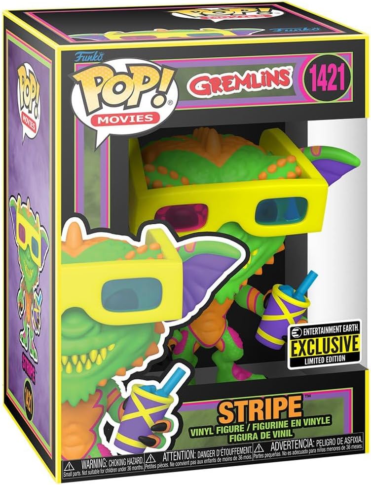 Gremlins Stripe Black Light Pop! Vinyl Figure - Entertainment Earth Exclusive (#1421)