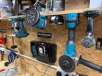 Vista 2 de StealthMounts Soporte para herramientas compatible con Makita 18V LXT (paquete de 4) - Negro Soportes para herramientas StealthMounts Fabricado