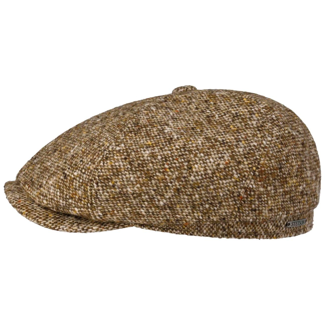 Stetson Brooklin Donegal Gorra Gatsby de Lana Hecho en UE Hombre Otono Invierno