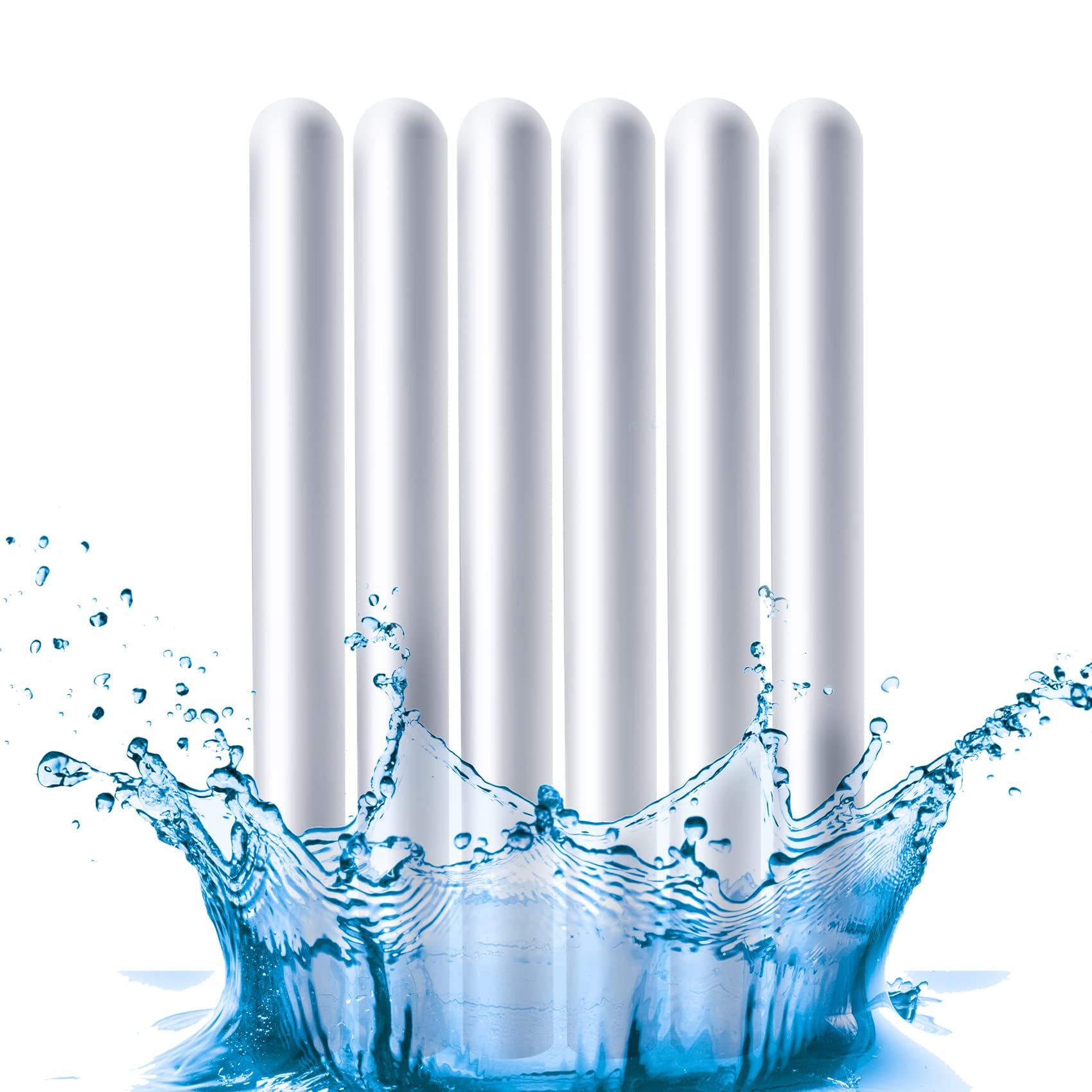LUCHOI Diatom Drying Sticks, Reusable Absorbing Drying Rod, 12PCS