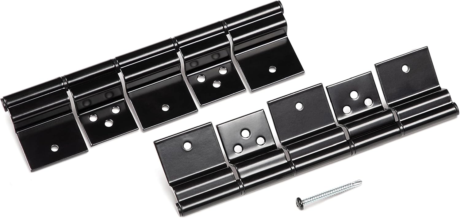 Lippert RV Entry Door Friction Hinge Kit (Pack of 2) - Wind-Resistant Hinges for 5th Wheels, Travel Trailers & Motorhomes