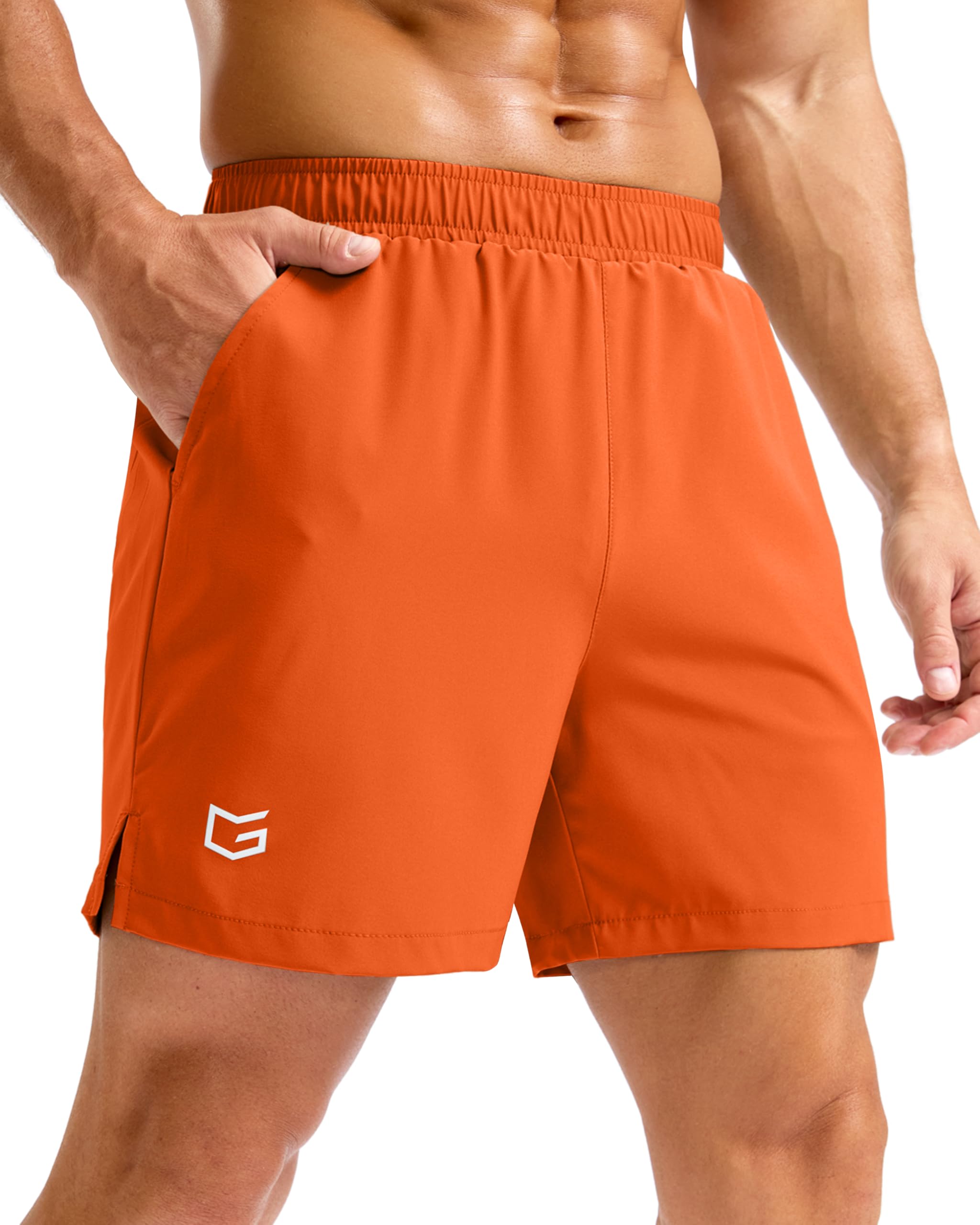 G Gradual Men's Athletic Running Shorts with Pockets 5"/ 7"/ 9" Gym Shorts