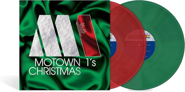 Motown Christmas 1's (Vinil Translúcido / Vermelho) por Various Artists, capa do álbum