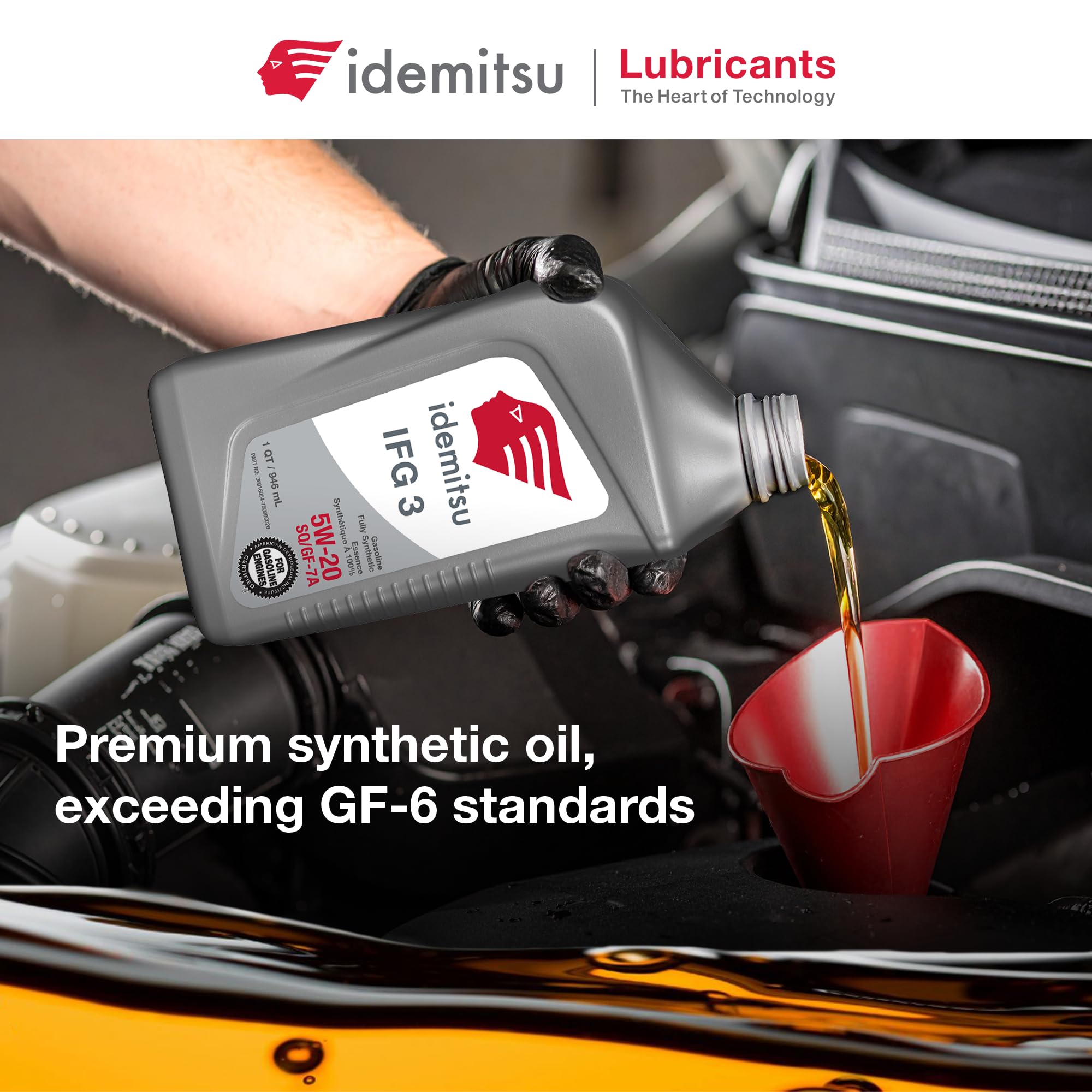 Amazon.com: Idemitsu IFG3 5W-20 SP/GF-7A Full Synthetic Motor Oil