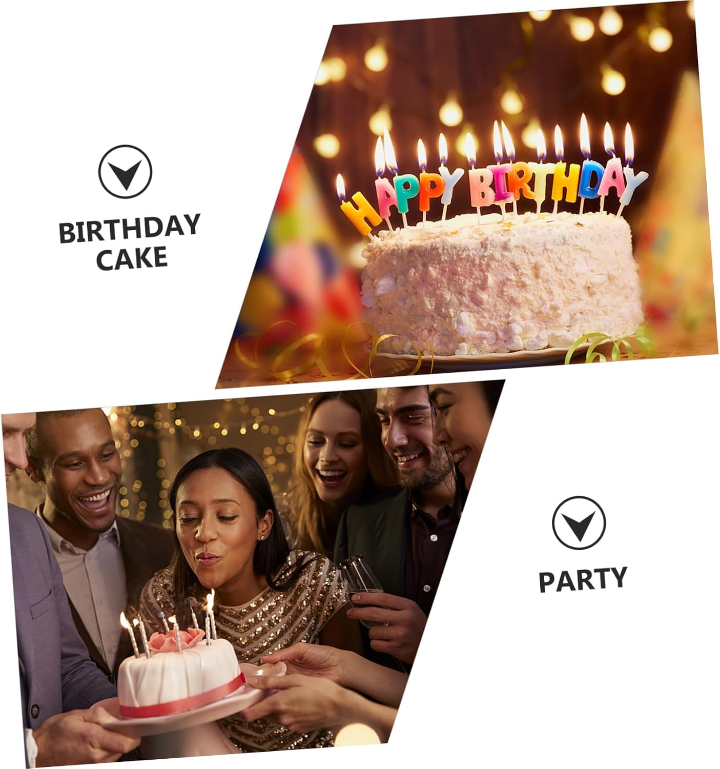 Black 8-inch 3-layer Cake Box Container with Lid, Elevated Birthday Baking Storage Carrier for Desserts and Food Packaging