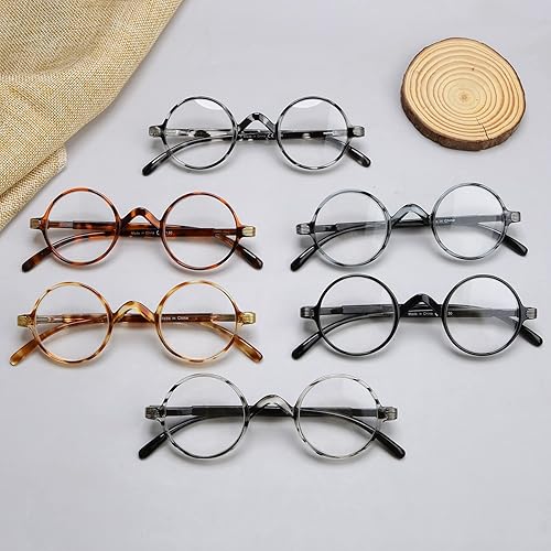 Miniatura 6 de Paquete de 6 lentes de lectura redondos Professor para mujeres y hombres, lectores vintage +3.50