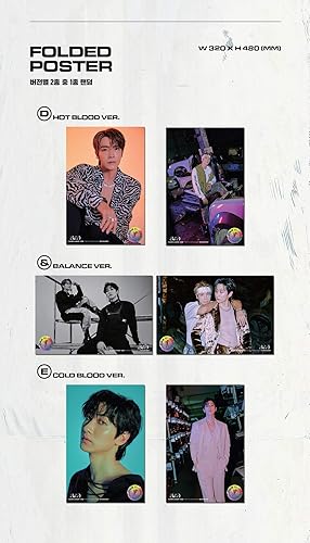 Miniatura 7 de Super Junior D&E - Bad Blood (4 Mini Álbum) Álbum+Juego de Tarjetas de Fotografía Extra