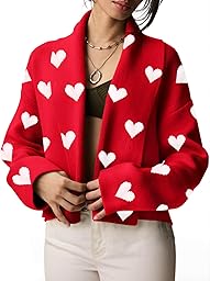Saodimallsu Womens Cropped Cardigan Open Front Shawl 2026 Fall Trendy Long Sleeve Sweater Jacket