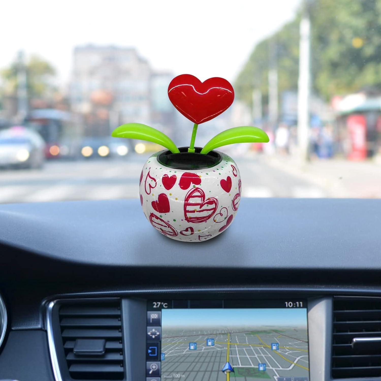 Solar Dance Flower, Solar Powered Dancing Flower | Desk, Window, Or Car Decoration Gift | Fun Swinging Solar Flower, Solar Power Kits, 1 Pc