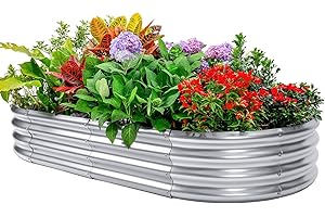 Elevated Gardening Oasis: Raised Bed Planter Enhances Green Thumb Prowess