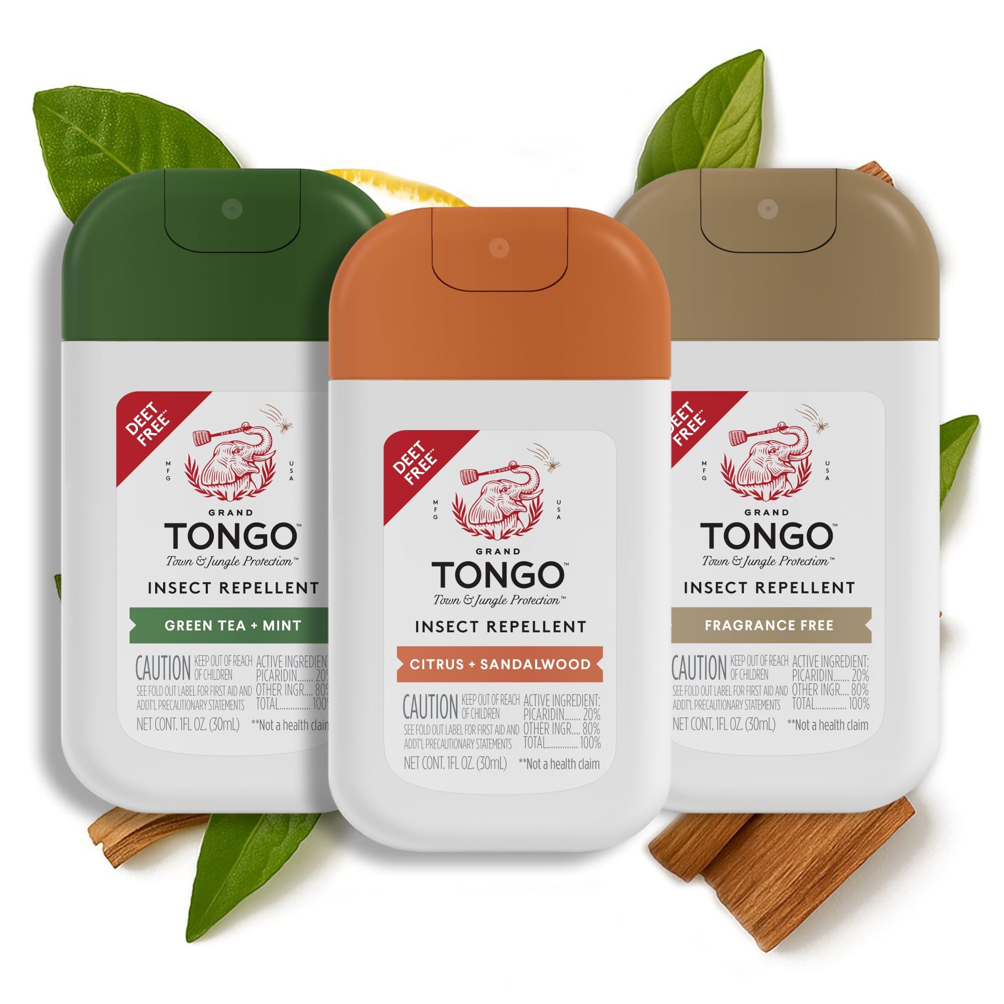 Grand Tongo DEET-Free Travel Spray