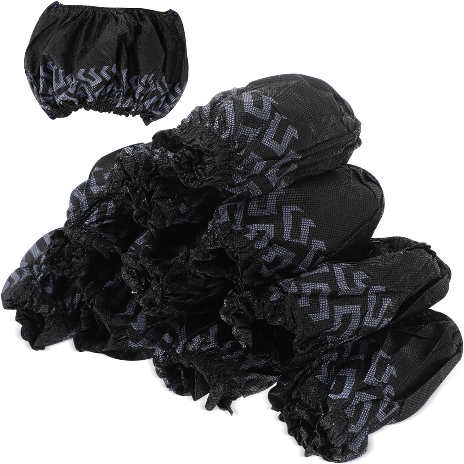 STOBOK 200pcs Shoe Covers for Indoor Use Disposable Non-woven Boot Covers Skid-resistant Protection for Carpets