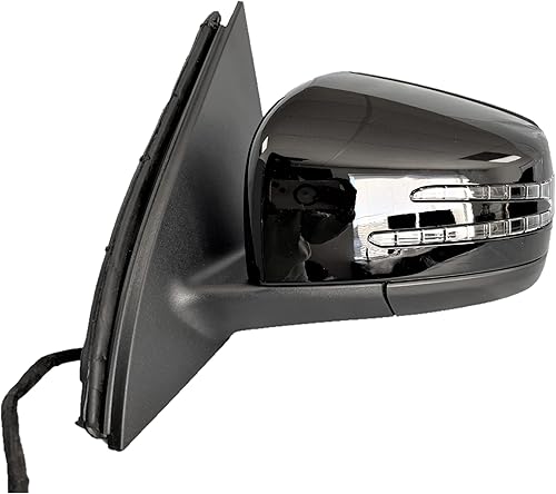 #98 8TH GEAR - Espejo lateral izquierdo negro para el conductor compatible con Mercedes GLE350 GLE400 GLS500 GLS550 2016 2017 2018 2019 GLE 350 GLE