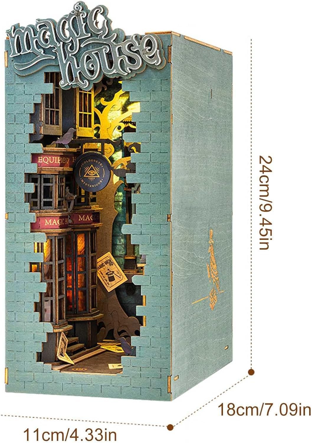 Amazon.co.jp: 教育モデル DIY ブックヌックキット、3D マジックハウス