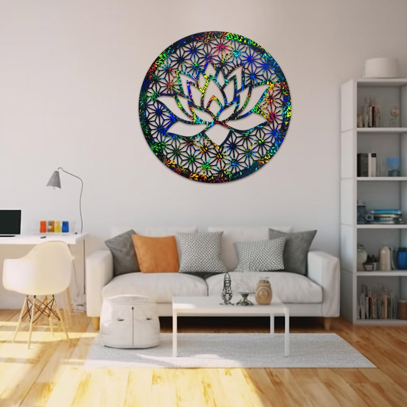 Stampo multiuso in silicone epossidico a forma di loto, facile rilascio, vassoio portatile per creazioni artistiche