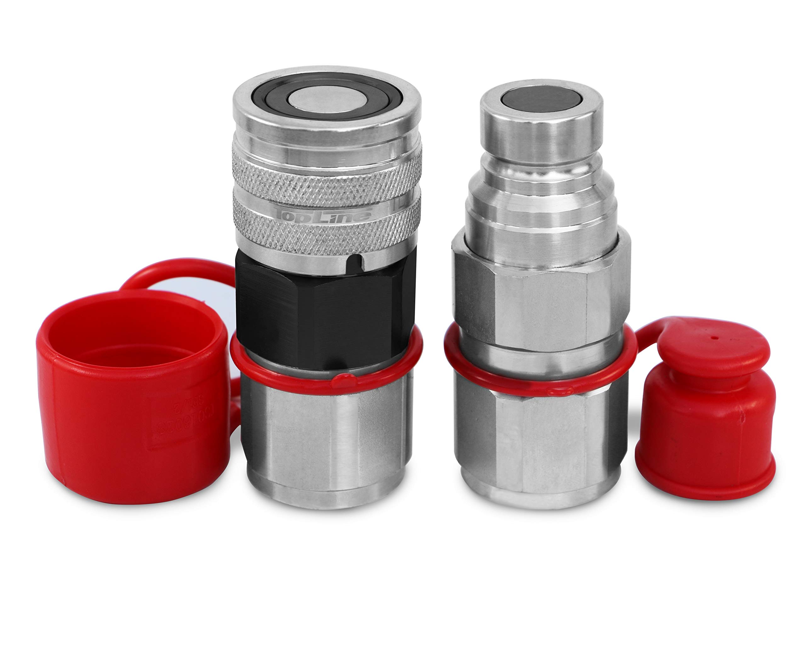 Buy TL29 3/4" NPT Thread Flat Face High Flow Quick Connect Hydraulic