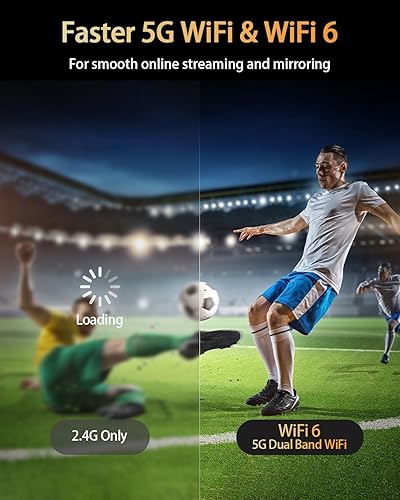 Miniatura 5 de Proyector inteligente 4K de 1100 ANSI, visualización diurna, projetcor de película de alto brillo con WIFI6 Bluetooth para pantalla de 300 pulgadas,